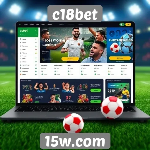 Experiência do usuário na interface do site c18bet